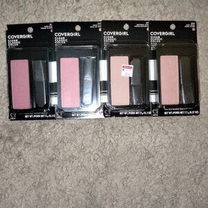 Covergirl Clean Classic Color Blush 4 Total New Unopened
